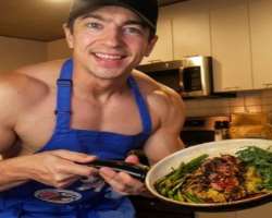 The star is also a great chef.